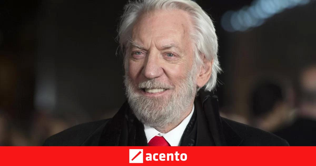 Fallece Donald Sutherland a los 88 años Acento