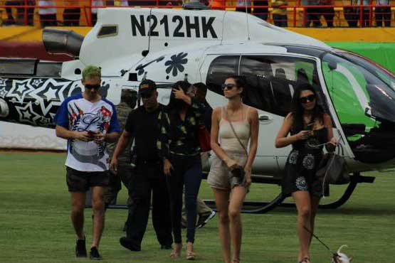 IDAC suspende licencia a piloto aterrizó un helicóptero en estadio Cibao