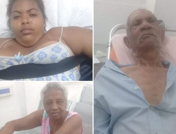 Tres pacientes esperan familiares en hospital Moscoso Puello
