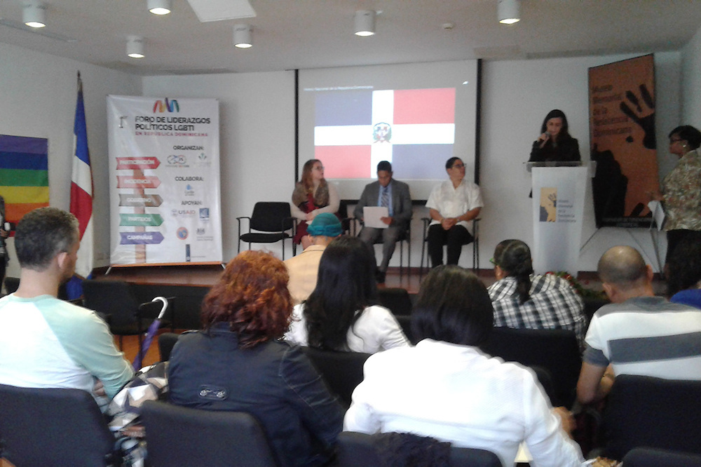 Celebran primer foro de liderazgo político LGBTI dominicano