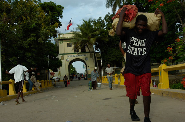 En frontera noroeste todo está normal y algunos haitianos regresan a su país
