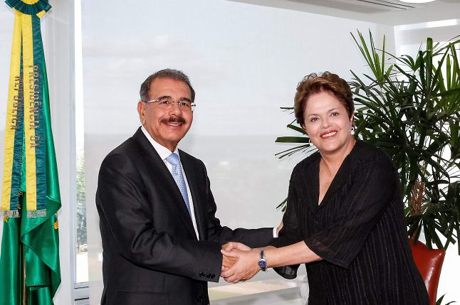 Dilma quiere visitar a Danilo Medina y fortalecer relaciones RD-Brasil