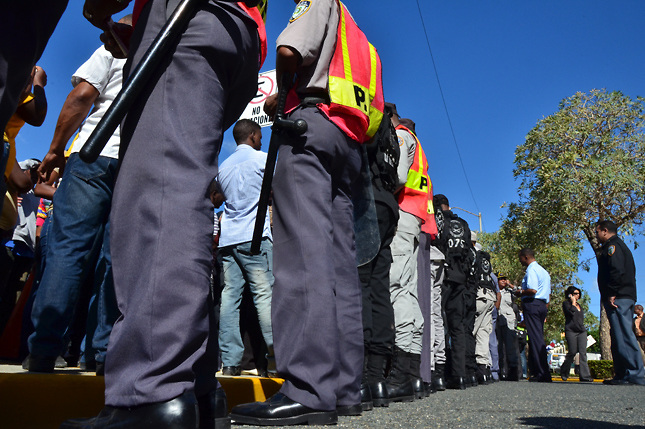 FENATRANO protesta frente al Palacio de Justicia por homicidio de choferes
