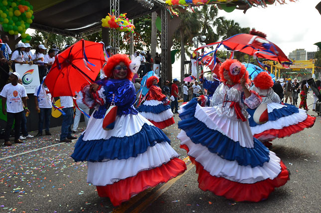 Todo listo para el Desfile Nacional del Carnaval que celebrará hoy en el Malecón