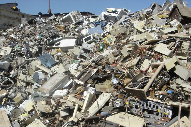 La basura electrónica es una bomba ecológica para el planeta