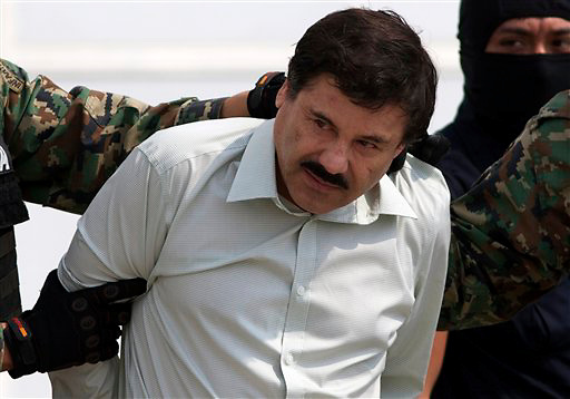 El Chapo, un criminal con un historial más largo que el túnel de su fuga