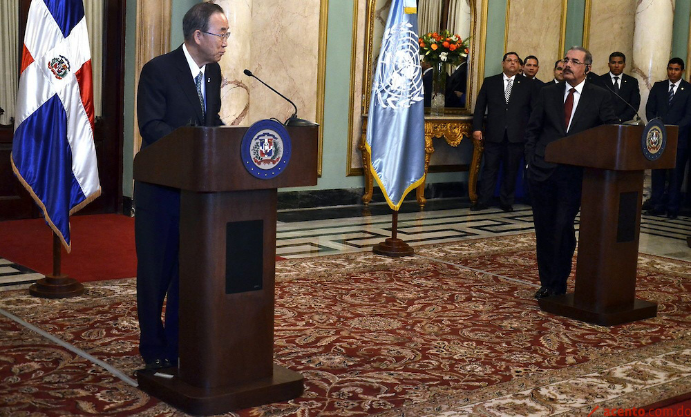 Ban Ki-moon felicita a Danilo por Ley de Naturalización; alienta relaciones bilaterales con Haití