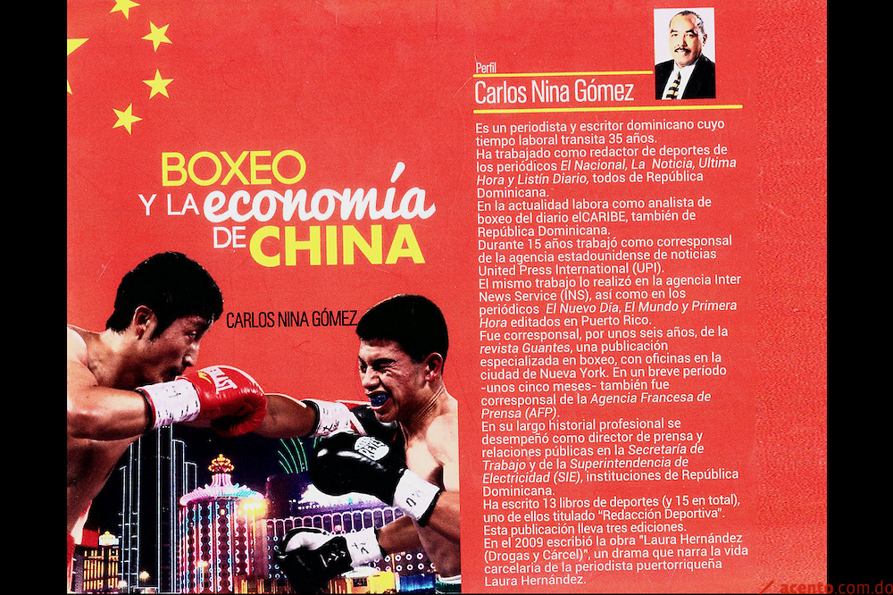Boxeo y la economía de China, el nuevo libro de Carlos Nina Gómez