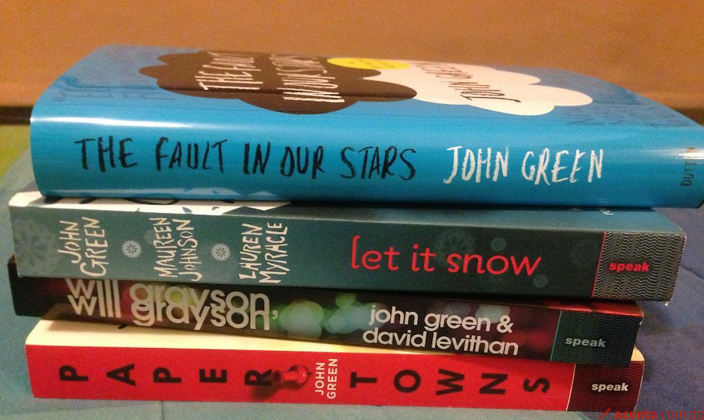 John Green sigue dominando las listas de los escritores más vendidos en últimos 7 días