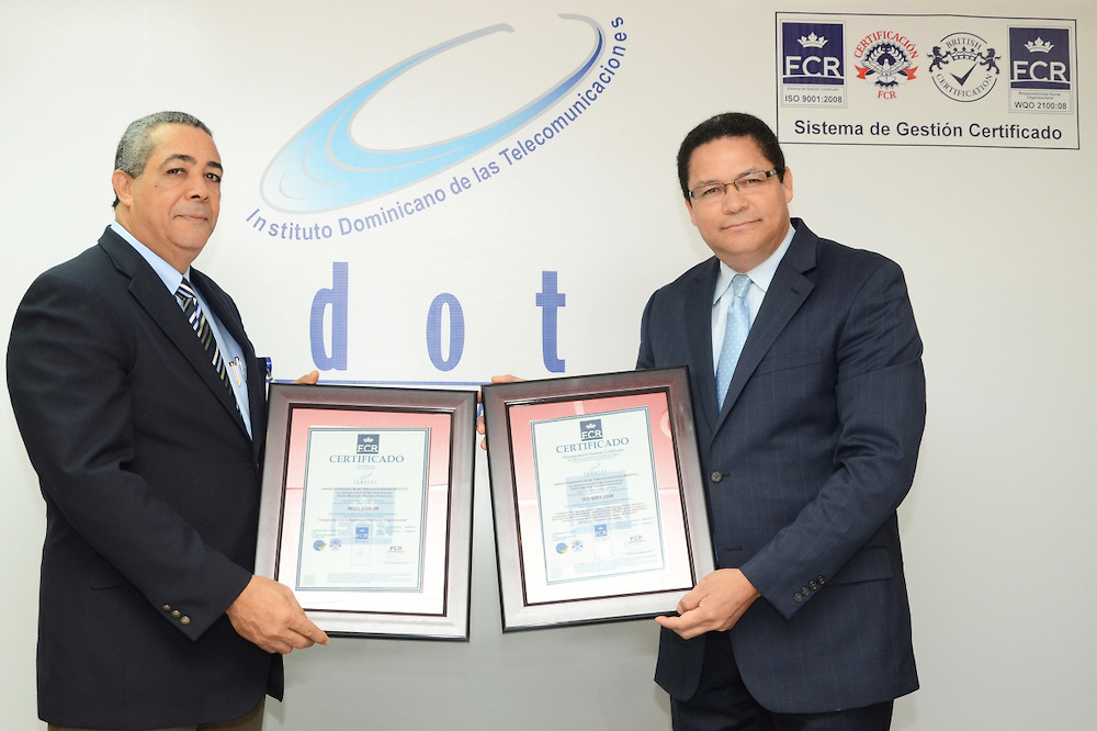 Indotel logra certificación internacional en calidad y responsabilidad social