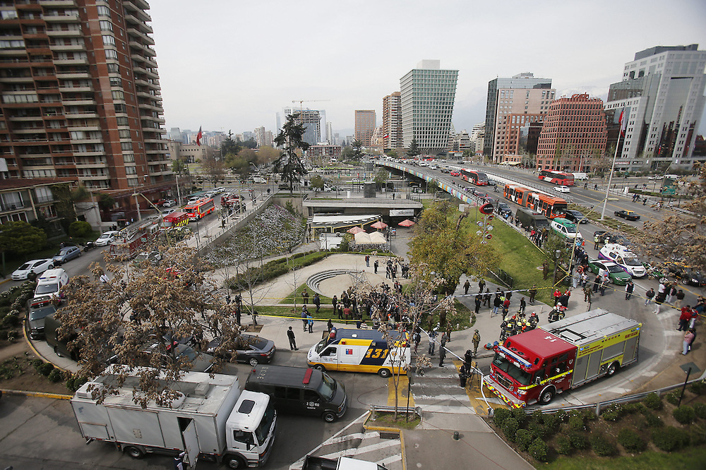 Chile: vídeo de las primeras imágenes del atentado