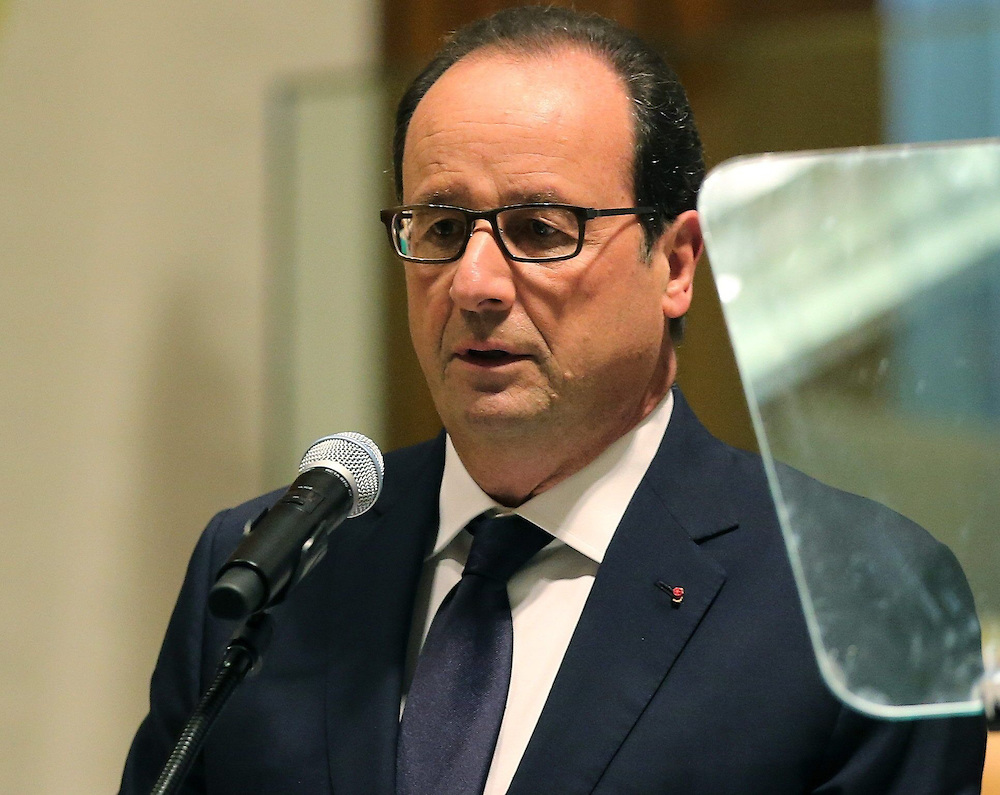 Hollande confía en conseguir acuerdo ambicioso en cumbre del clima en París