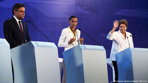 Brasil va a segunda vuelta con Rousseff y Neves; Marina Silva relegada en tercer puesto