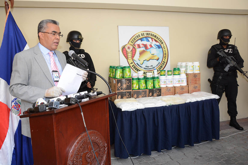 DNCD decomisa 58 barras de cocaína camufladas con productos de belleza