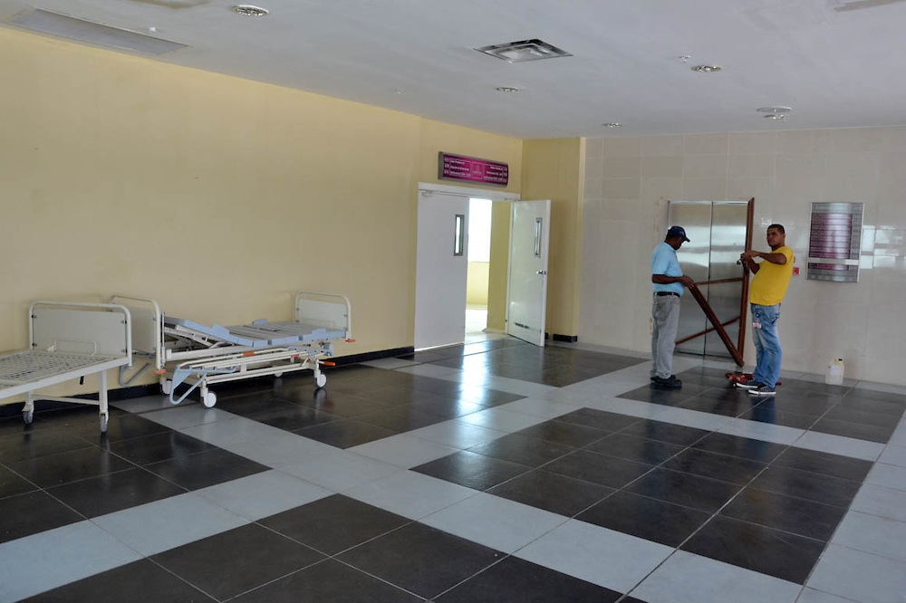 Conozca área de aislamiento habilitada en el Hospital Ney Arias Lora para tratar ébola