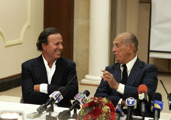 Julio Iglesias a Oscar de la Renta: 