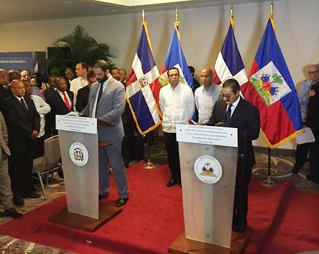 Dominicanos y haitianos trabajan unidos en agenda de comercio bilateral