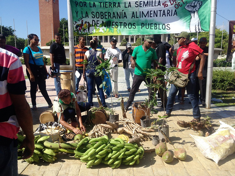 Campesinos reclaman trato justo y recuerdan que ellos producen comida para todos