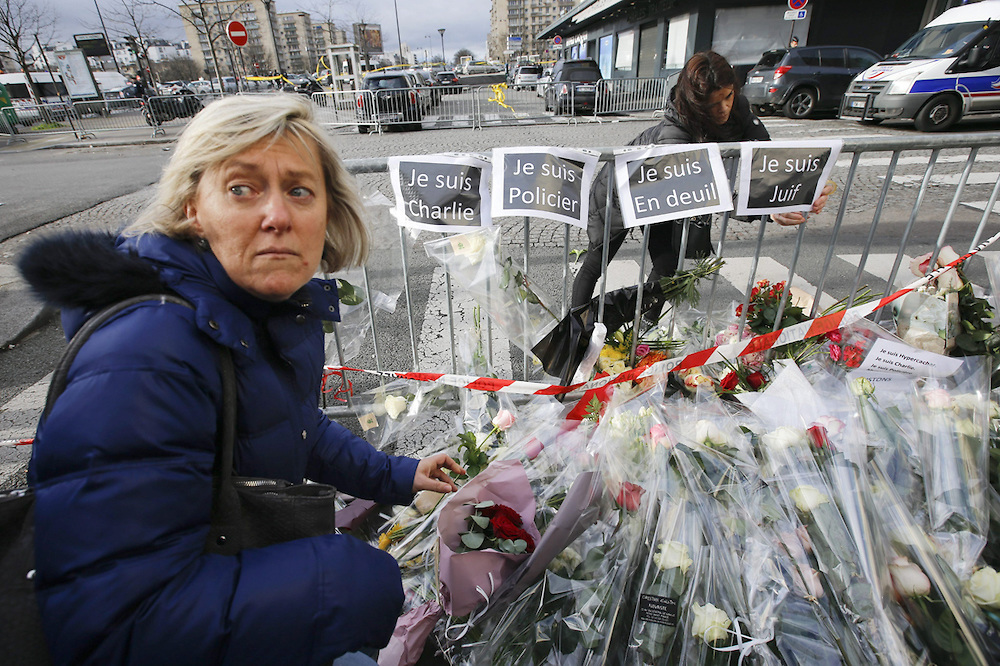 Los rostros del dolor y la indignación por la masacre de Charlie Hebdo