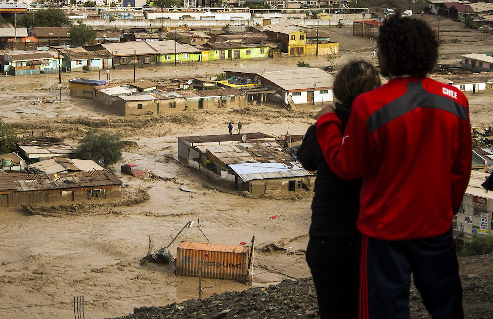 Sube a 14 la cifra de muertos por las lluvias en el norte de Chile