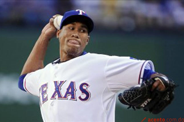 Ogando domina desde la lomita a los Medias Rojas