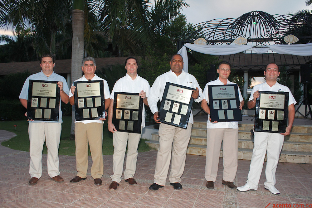 Seis hoteles Amresorts reciben RCI Gold Crown por calidad