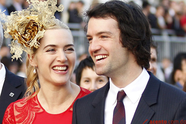La actriz Kate Winslet se casa por tercera vez ante sus hijos y DiCaprio