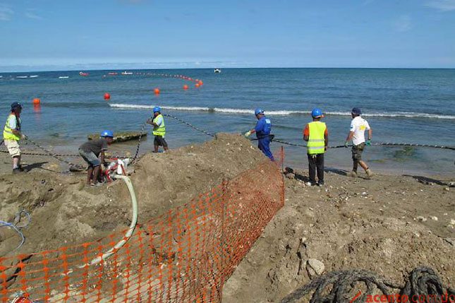 Claro inicia cableado submarino de fibra óptica en Puerto Plata