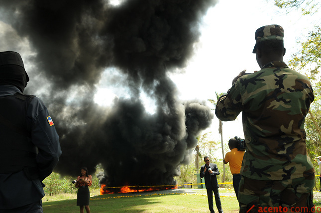 Procuraduría General incinera más de 38 kilos de diferentes tipos drogas