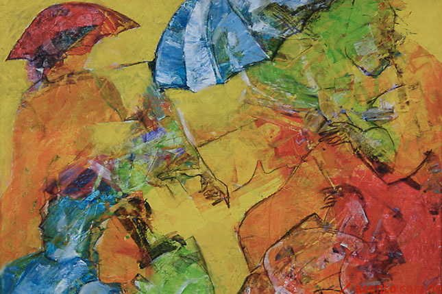 A Freddy Javier la jubilación le dio la libertad de ser artista