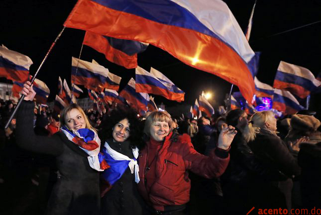 Más de 90% de los ciudadanos votó por la reunificación de Crimea con Rusia