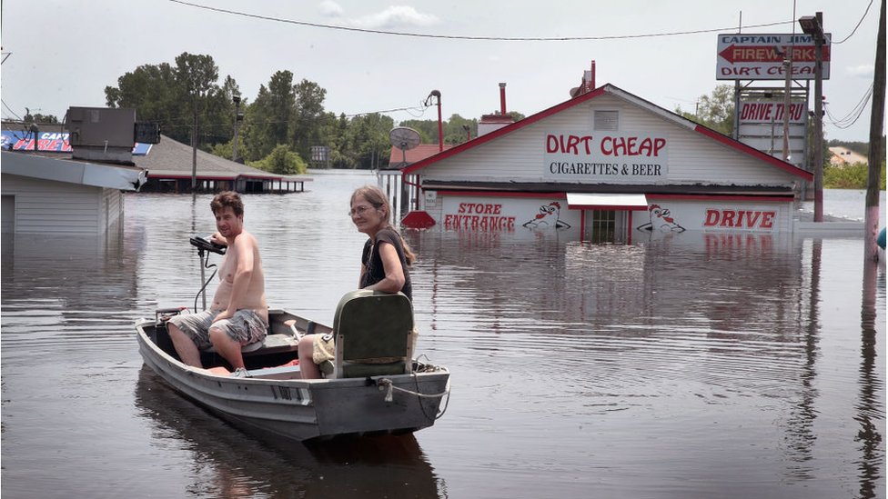 Las históricas inundaciones que han 