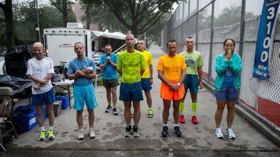 Así es la carrera más larga del mundo, de 5.000 km alrededor de una cuadra en Nueva York
