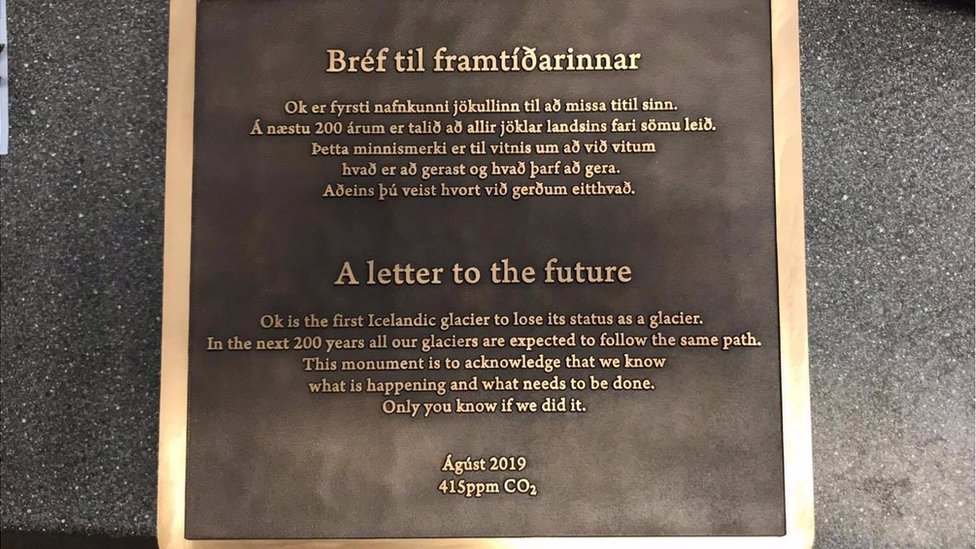 Islandia: el glaciar Okjokull recibe un funeral tras morir a los 700 años