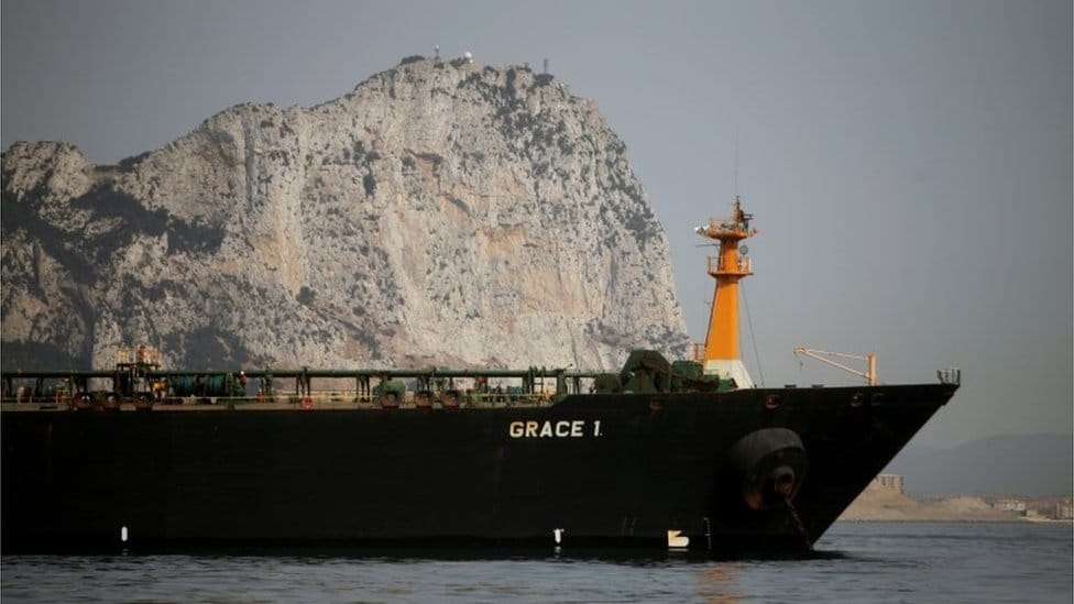 Grace 1: Gibraltar libera el petrolero iraní que retenía pese a la oposición de Estados Unidos