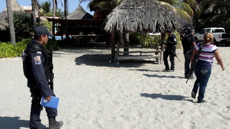 Agresión en Acapulco: 