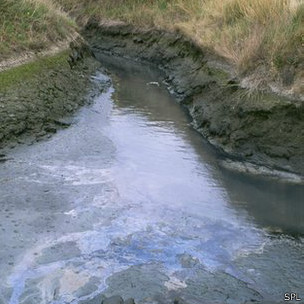 Un polvo blanco para limpiar el agua