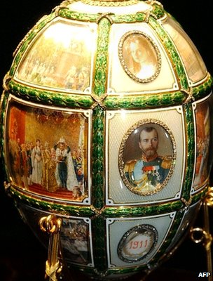 Los huevos de Fabergé otra vez símbolos de poder en Rusia
