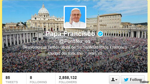 ¿Quiere ganar indulgencias? Siga al Papa en Twitter
