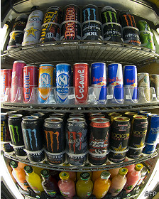 El corazón late distinto con las bebidas energéticas