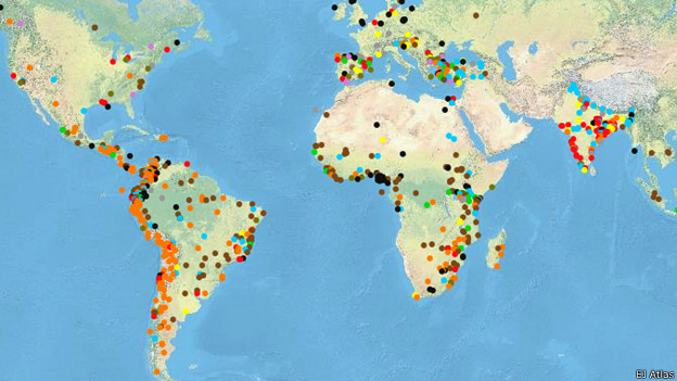 Crean un mapa mundial de conflictos ecológicos