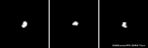 A la caza del cometa con forma de papa