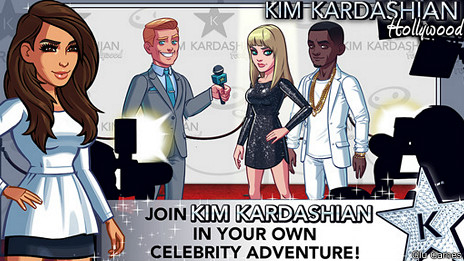Kim Kardashian también triunfa en el mundo de los juegos online