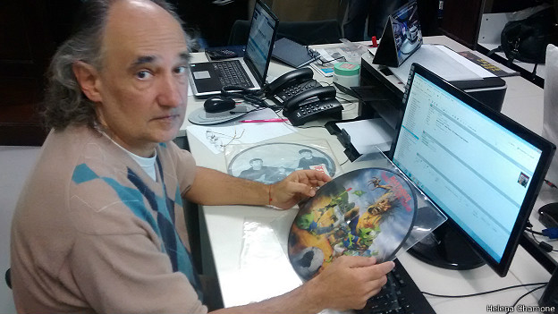 El brasileño que tiene 5 millones de discos de vinilo (y quiere más)