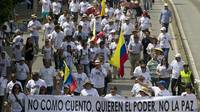 Concluye marcha contra el proceso de paz con las FARC en varias ciudades de Colombia