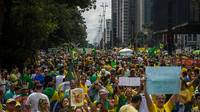 Brasil: protestas contra Dilma Rousseff reúnen a cientos de miles de manifestantes