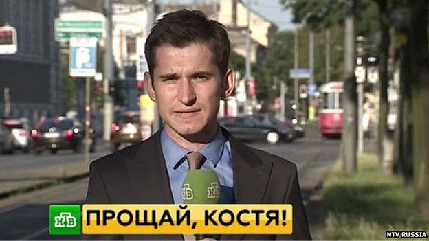 El reportero de la televisión rusa que desafió a Putin