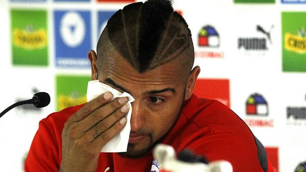Copa América: un lloroso Arturo Vidal dice estar arrepentido por manejar bebido