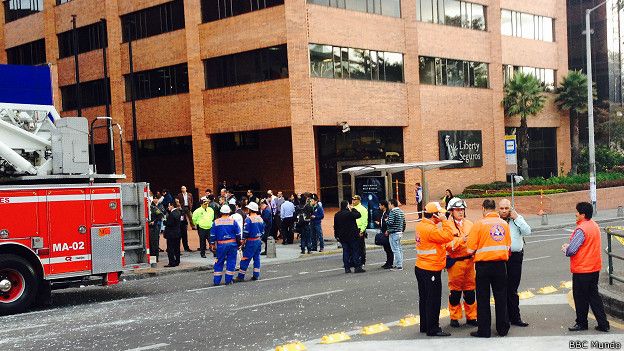 Colombia: investigan explosiones en dos oficinas de entidad de pensiones de Bogotá