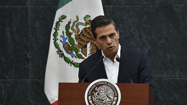 México: Peña Nieto cambia ministros "para enfrentar las nuevas circunstancias"